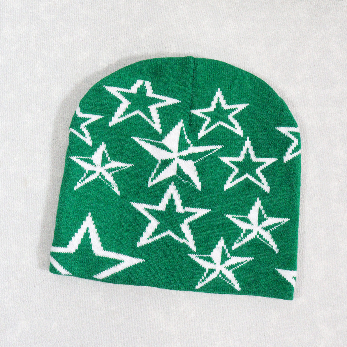 Wholesale Y2K Jacquard Knitted Hat Little Star Woolen Hat